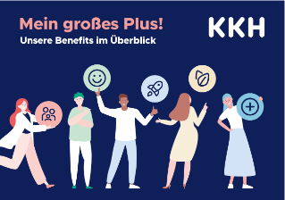 Benefits für KKH-Mitarbeitende