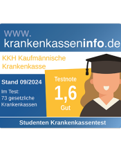 Siegel krankenkasseninfo.de Studierende